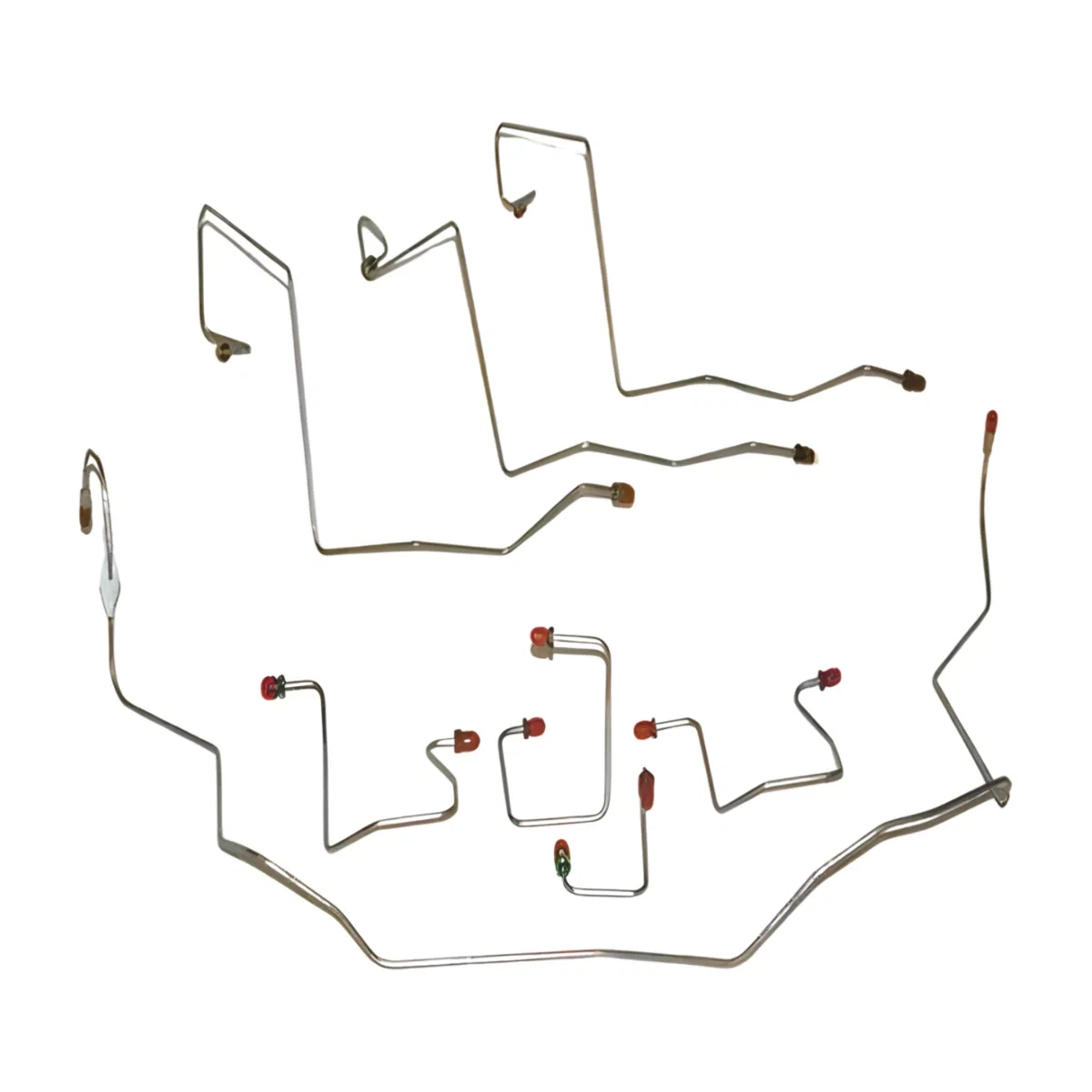 Fine Lines CBK0051OM - Brake Line Kit 4WD Ext Cab_Long Bed AWABS Disc Brakes for 01-02 Dodge Ram 3500